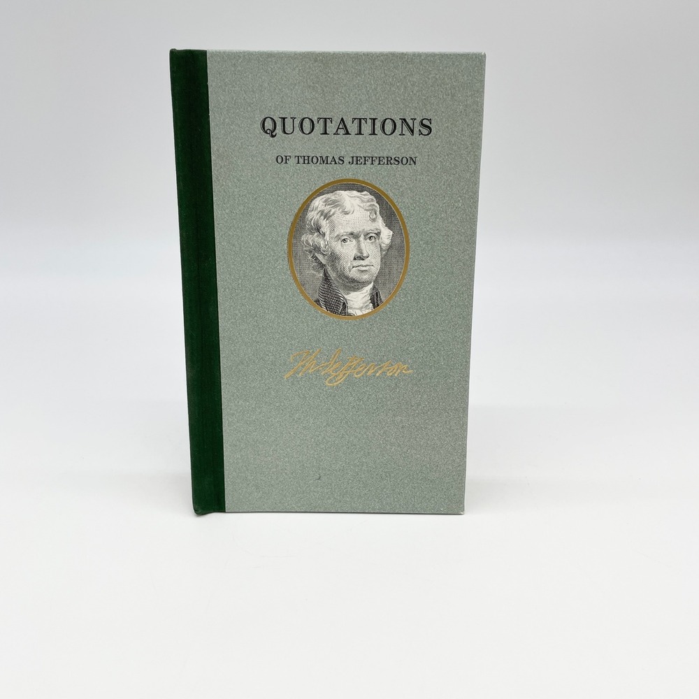 Thomas Jefferson Quotations Hardcover Applewood Books American History 2004